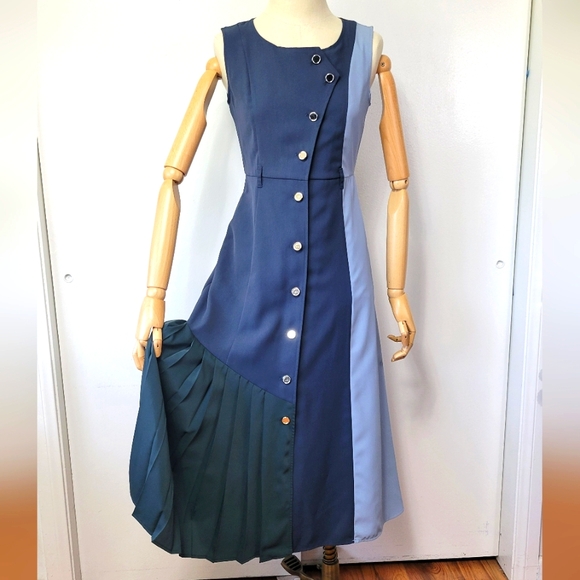REDYAZEL tri-colored Dress - Picture 1 of 13